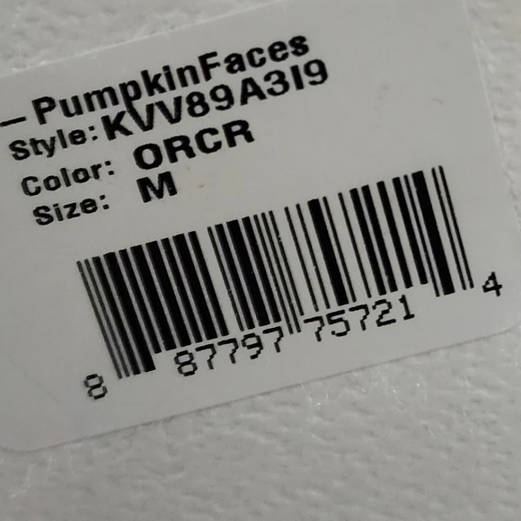 Wildfox Kids Pumpkin Smiles Baggy Beach Jumper Sz M 7/8 - Picture 6 of 6